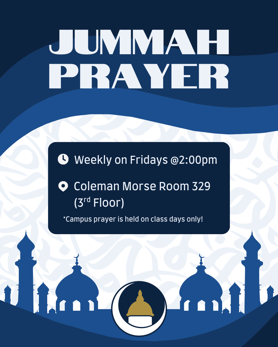 Notre Dame MSA event flyer